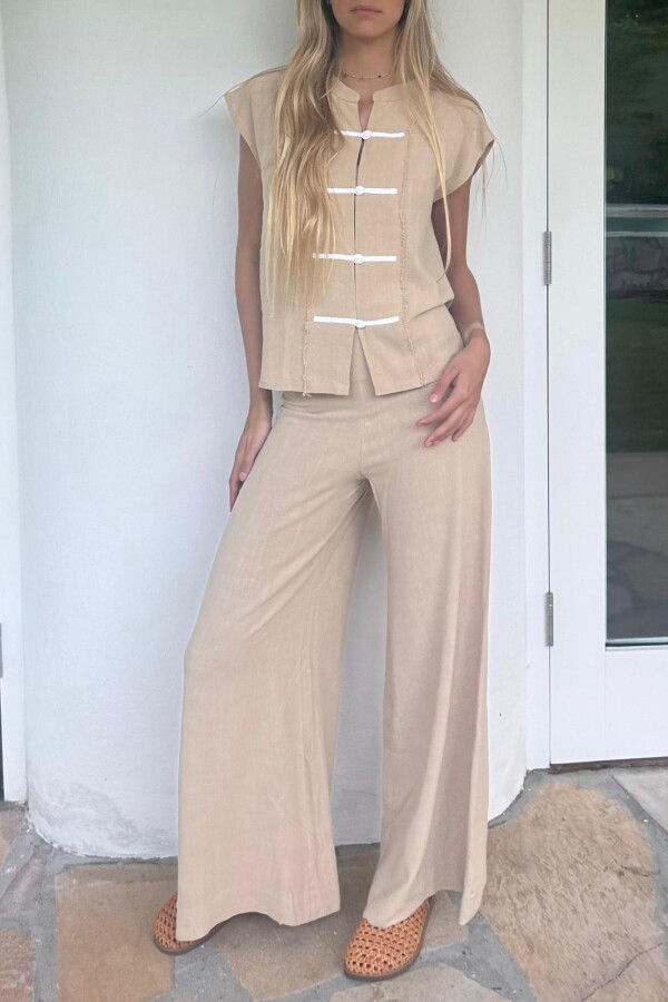 Blusa Noah Beige