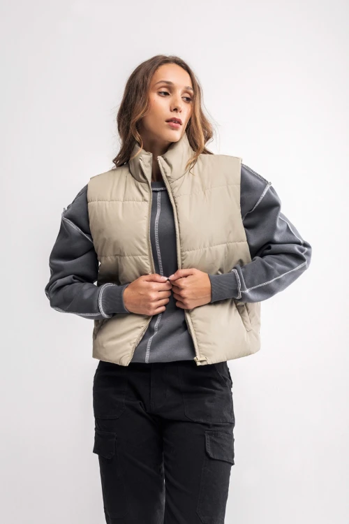 Chaleco Ravena Beige