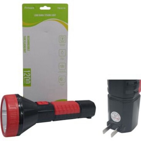 LINTERNA LED RECARGABLE 23CM 001