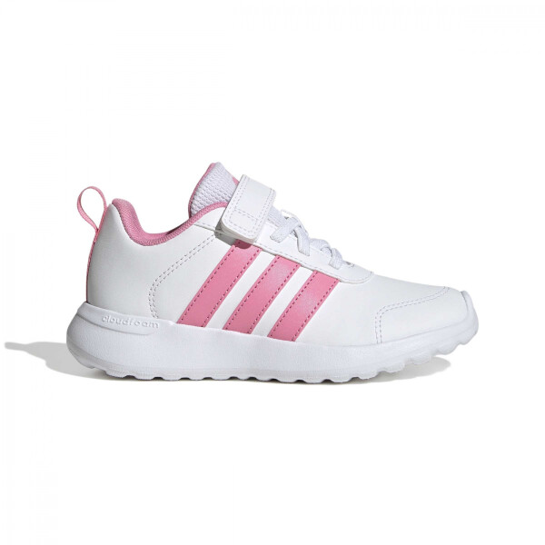Championes Adidas VL MOVE EL C niños KH9755 Blanco-rosa