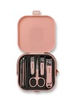 Set de manicure 8 piezas rosa