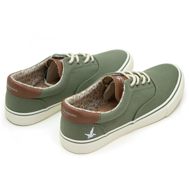 Championes Santa Barbara SB SLOW MOOD CA de Hombre - SLOW MOOD CA Verde Oscuro