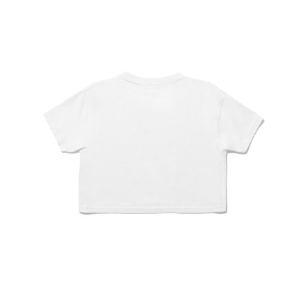 Remera Crop Stance Sleeve Blanco