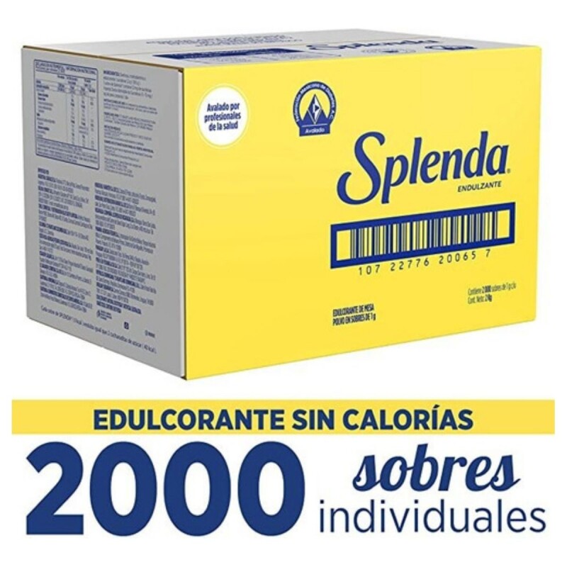Endulzante Splenda Original Pack Ahorro X2000 Endulzante Splenda Original Pack Ahorro X2000
