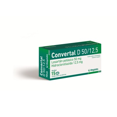 Convertal D 50 Mg./12.5 Mg. 15 Comp. Convertal D 50 Mg./12.5 Mg. 15 Comp.