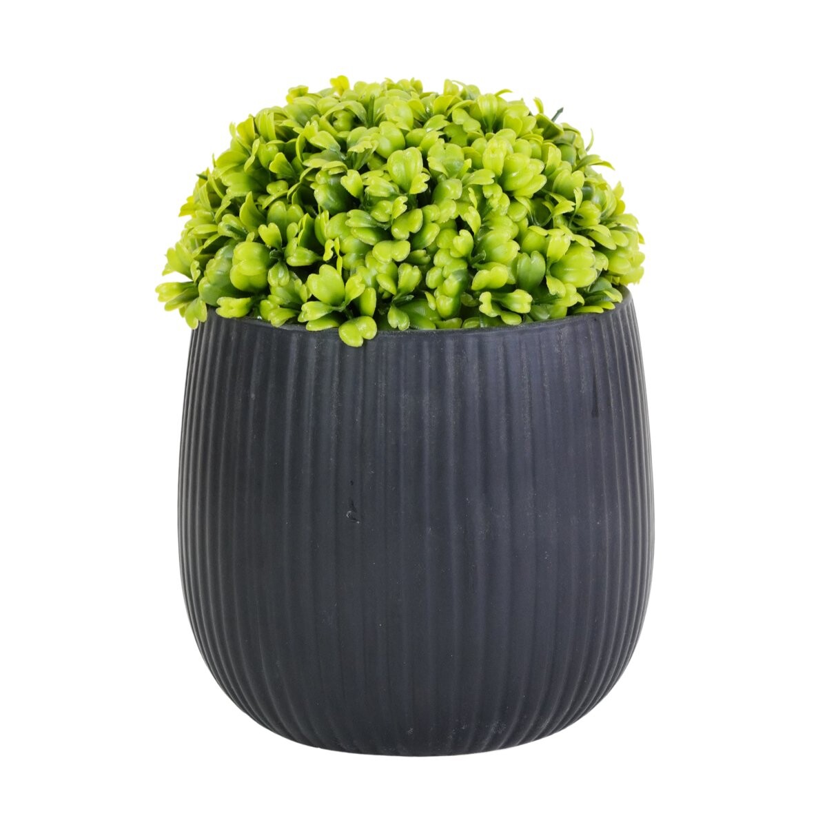 Planta artificial con maceta de ceramica 