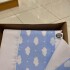 Sabanas minicuna colecho Little Ones Nubes celeste