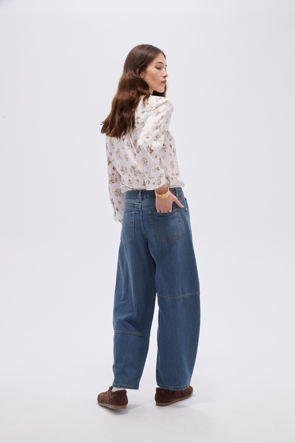 Pantalon Barri Azul Oscuro