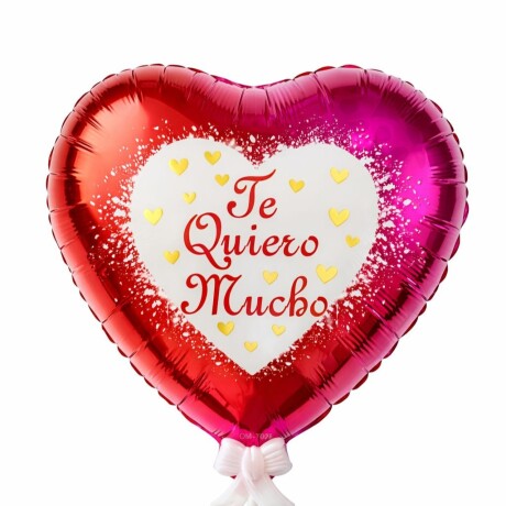 Globo te quiero mucho corazon- diseños variados Globo te quiero mucho corazon- diseños variados