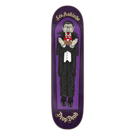 Deck Drop Dead Maple Kakinho - Drácula 8.5" (Sólo Tabla · Lija Incluída) Deck Drop Dead Maple Kakinho - Drácula 8.5" (Sólo Tabla · Lija Incluída)