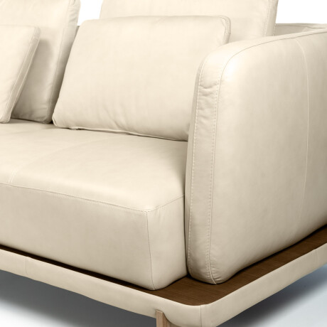 Rinconera Tivoli - Cuero Básico - Chaise Izquierdo Arena - (Preventa)