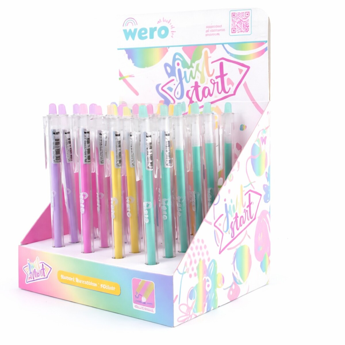 LAPICERA ROLLER BORRABLES CON GLITTER REF 