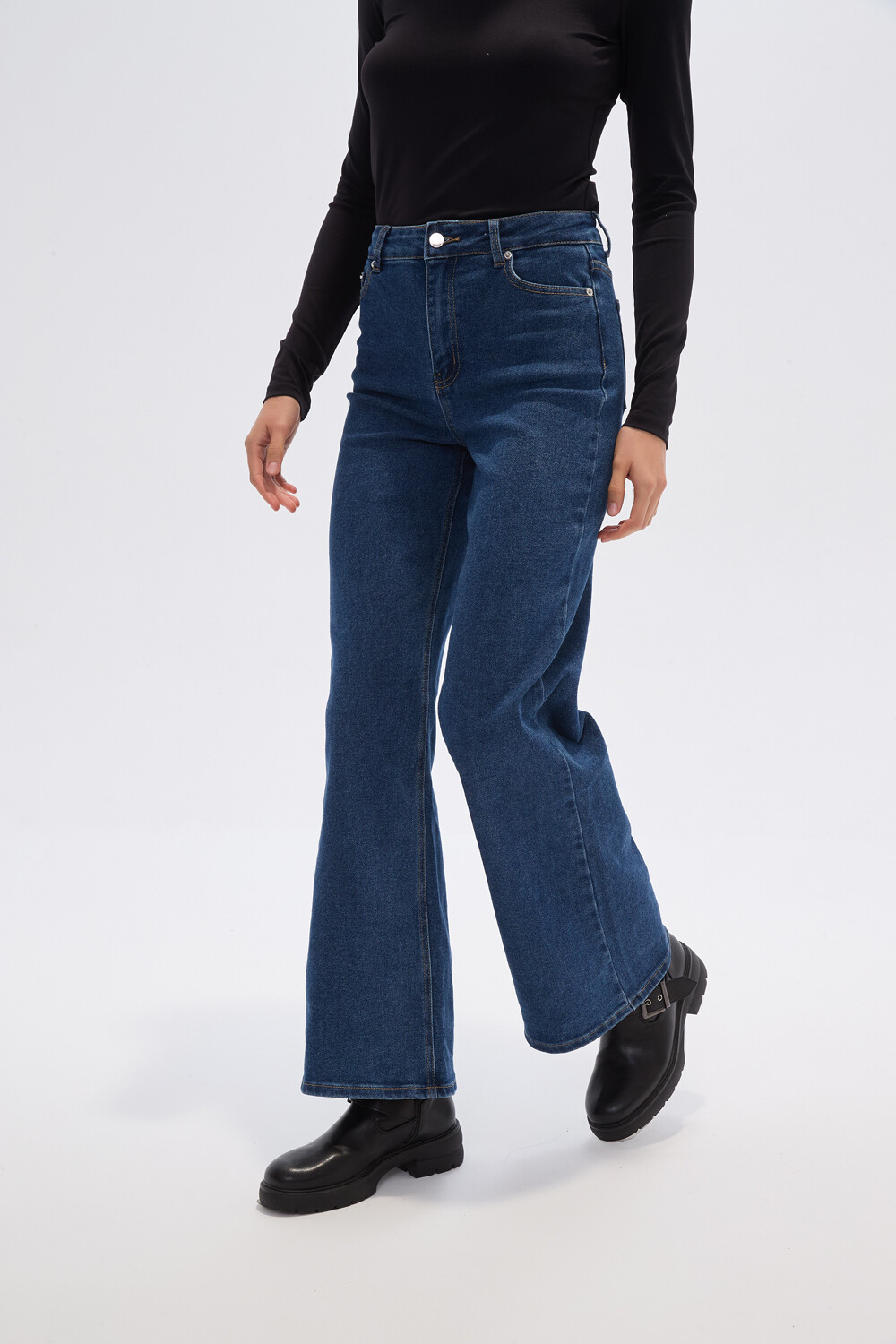 Pantalon Gaspy Azul Medio