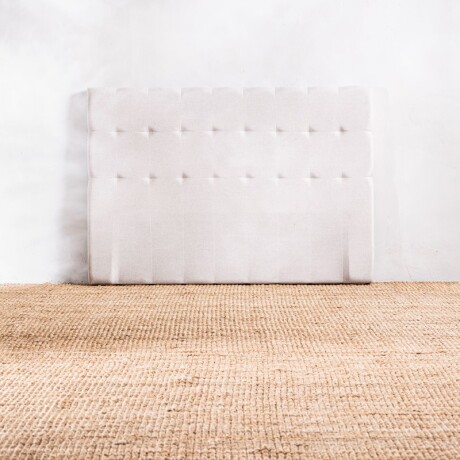 Respaldo Capitoneado Lily 160cm Gris Claro