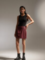 Falda Orietta Bordeaux Oscuro