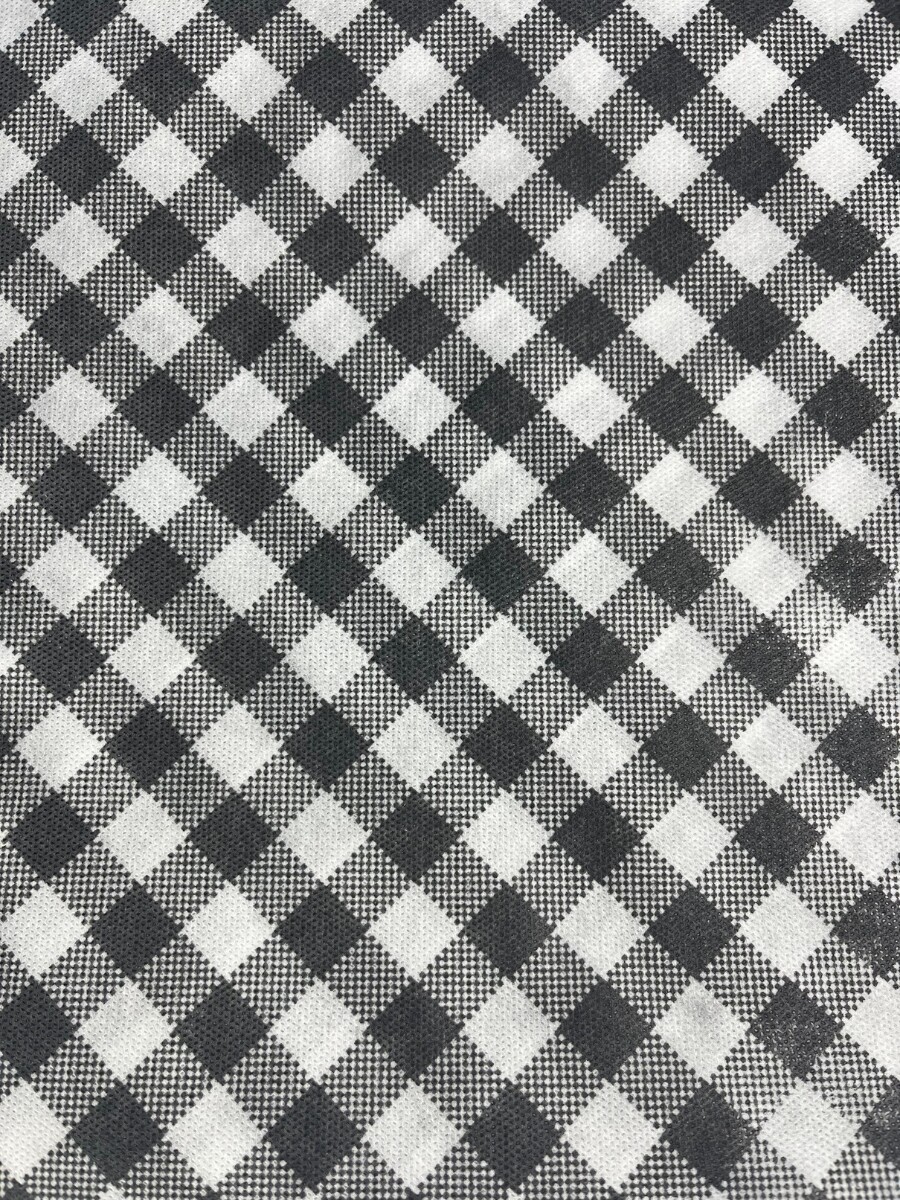 TNT ESTAMPADO - xadrez preto 