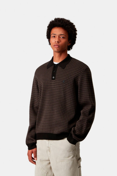 L/S Lowis Polo Marron