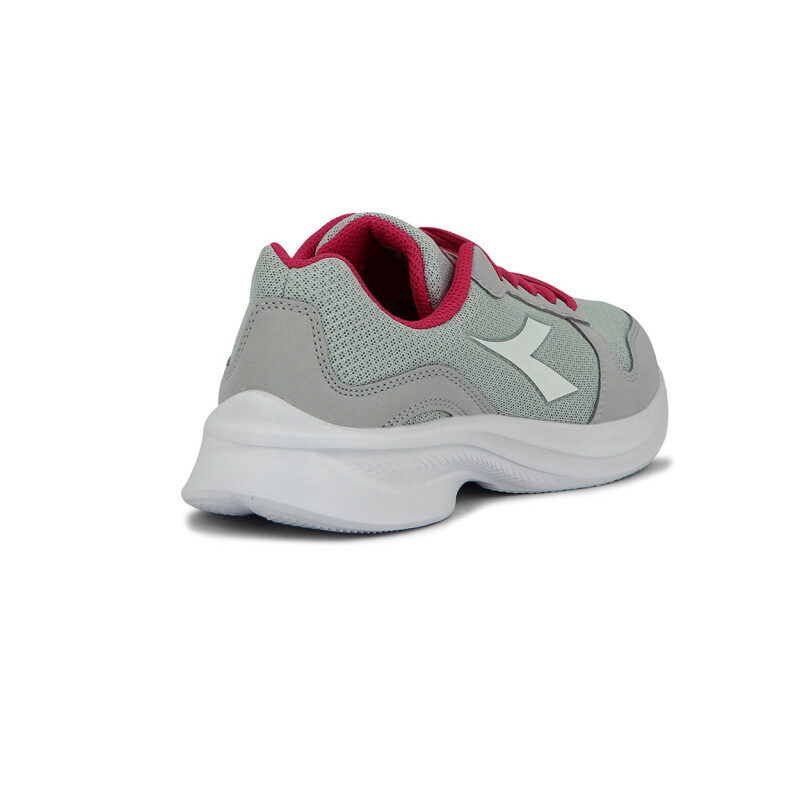 Diadora Champion Mujer Running Robin 4 W Gris-fucsia