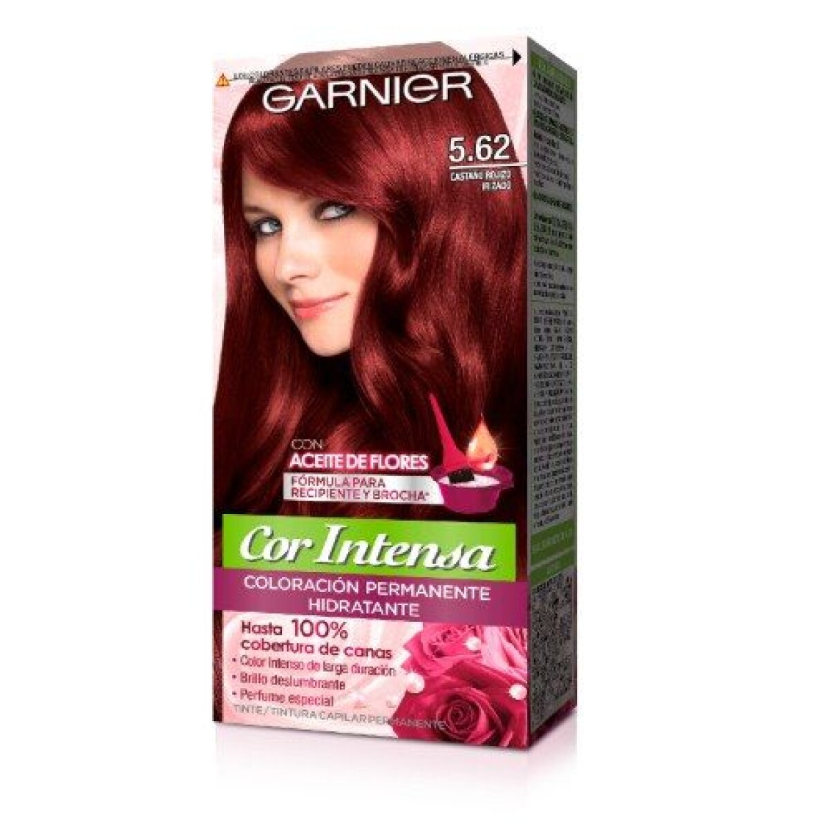 Tinta Nutrisse Color Intense 562 Castaño | Castaño Elegante y Luminoso