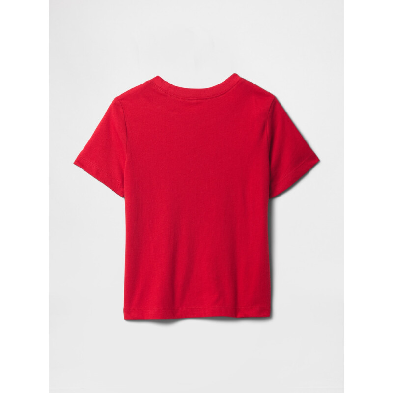 V-LOGO TEE MODERN RED