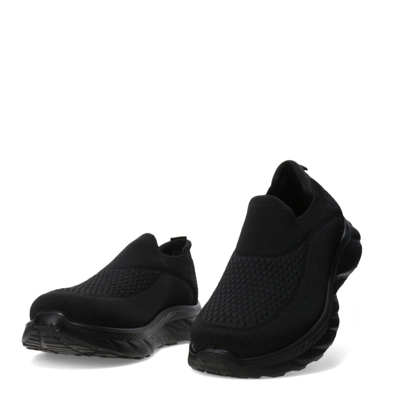 Championes de Hombre PUSH Alex Sin Cordones Negro