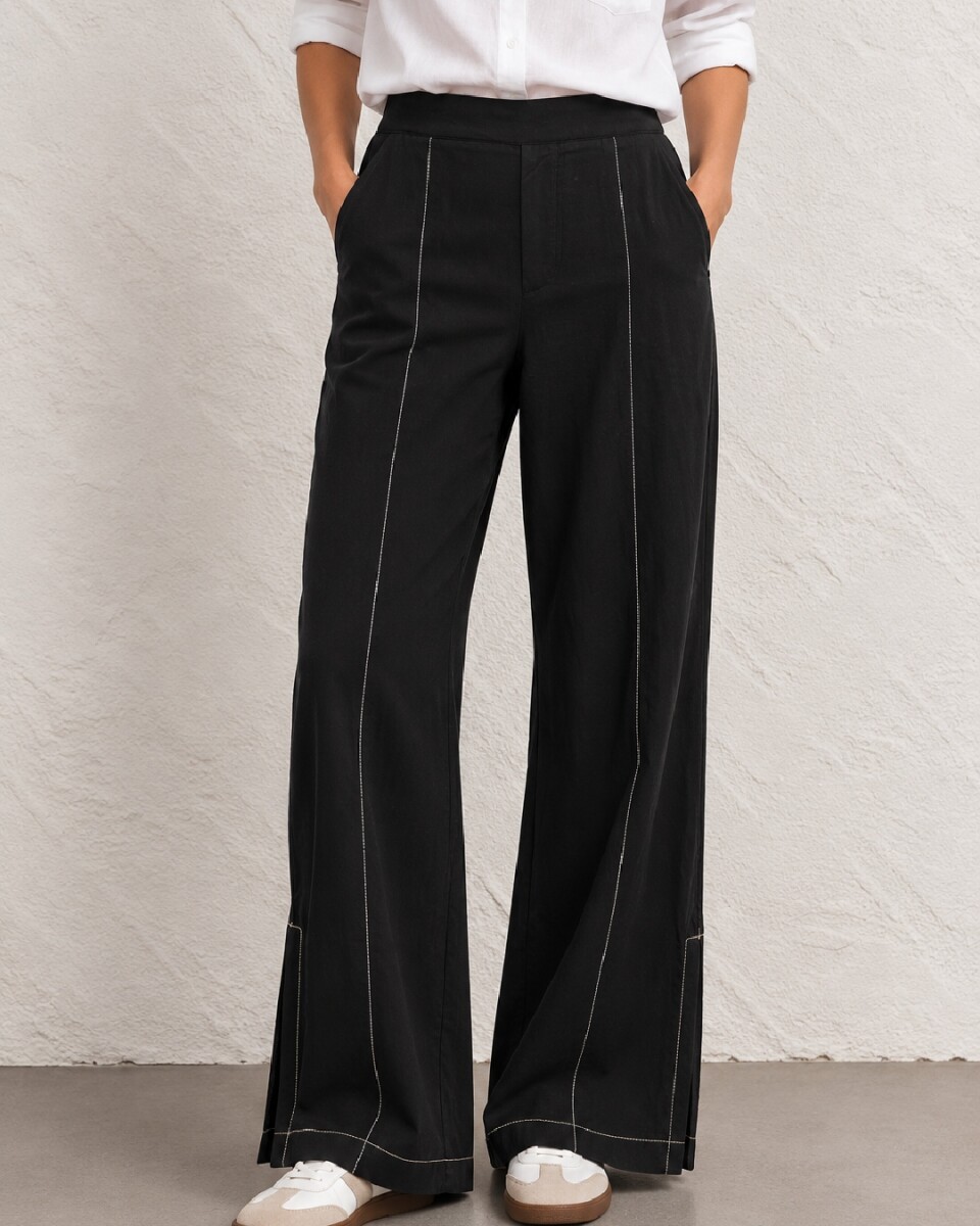 outlet - Pantalon Negro 