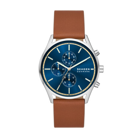 Reloj Skagen Chronograph Cuero Marrón SKW6916 0