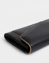 Ficheros Billetera Fichero Solapa - Negro