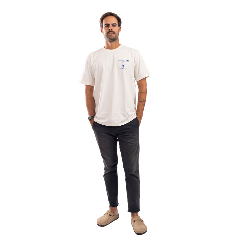 Remera La Isla Waves For All - Vintage white Remera La Isla Waves For All - Vintage white