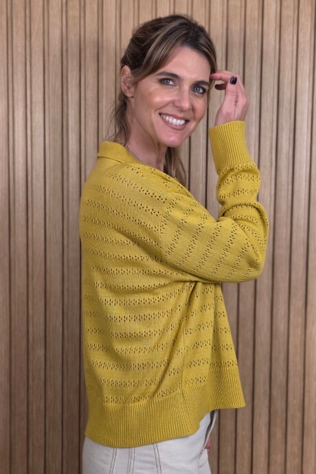 Cardigan Catalina Pistacho