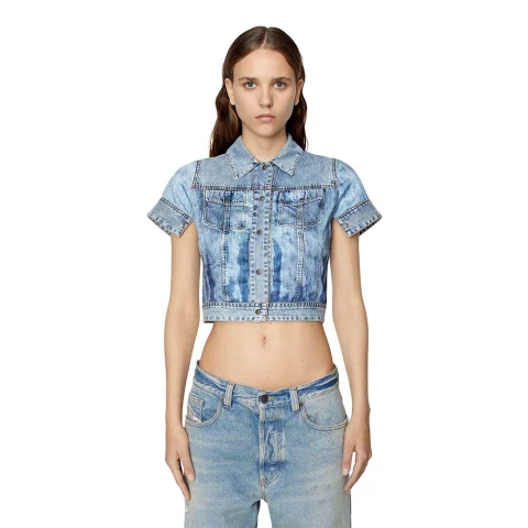 Camisa Diesel C-Shirin Mujer Blue Denim