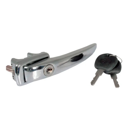 MANIJA VOLKSWAGEN EXT.IZQ. CON LLAVE CROMADA KOMBI (20124) - MANIJA VOLKSWAGEN EXT.IZQ. CON LLAVE CROMADA KOMBI (20124) -
