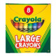 Caja Crayones Crayolas Jumbo Pack X8 Colores Caja Crayones Crayolas Jumbo Pack X8 Colores