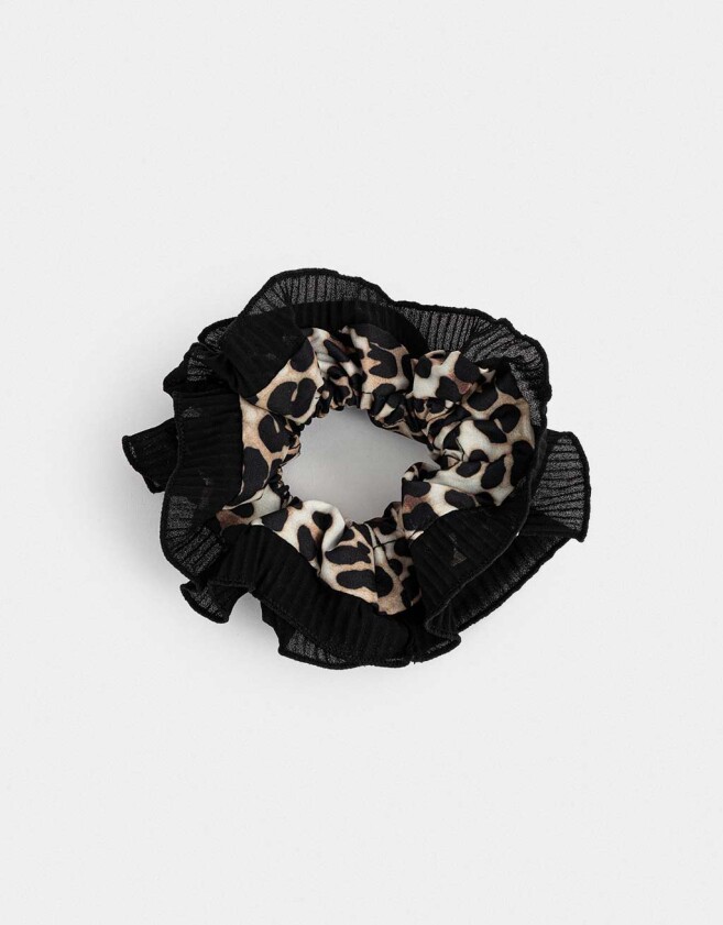 Skunzies XL Scrunchie Animal Print - Combinacion Bicolor