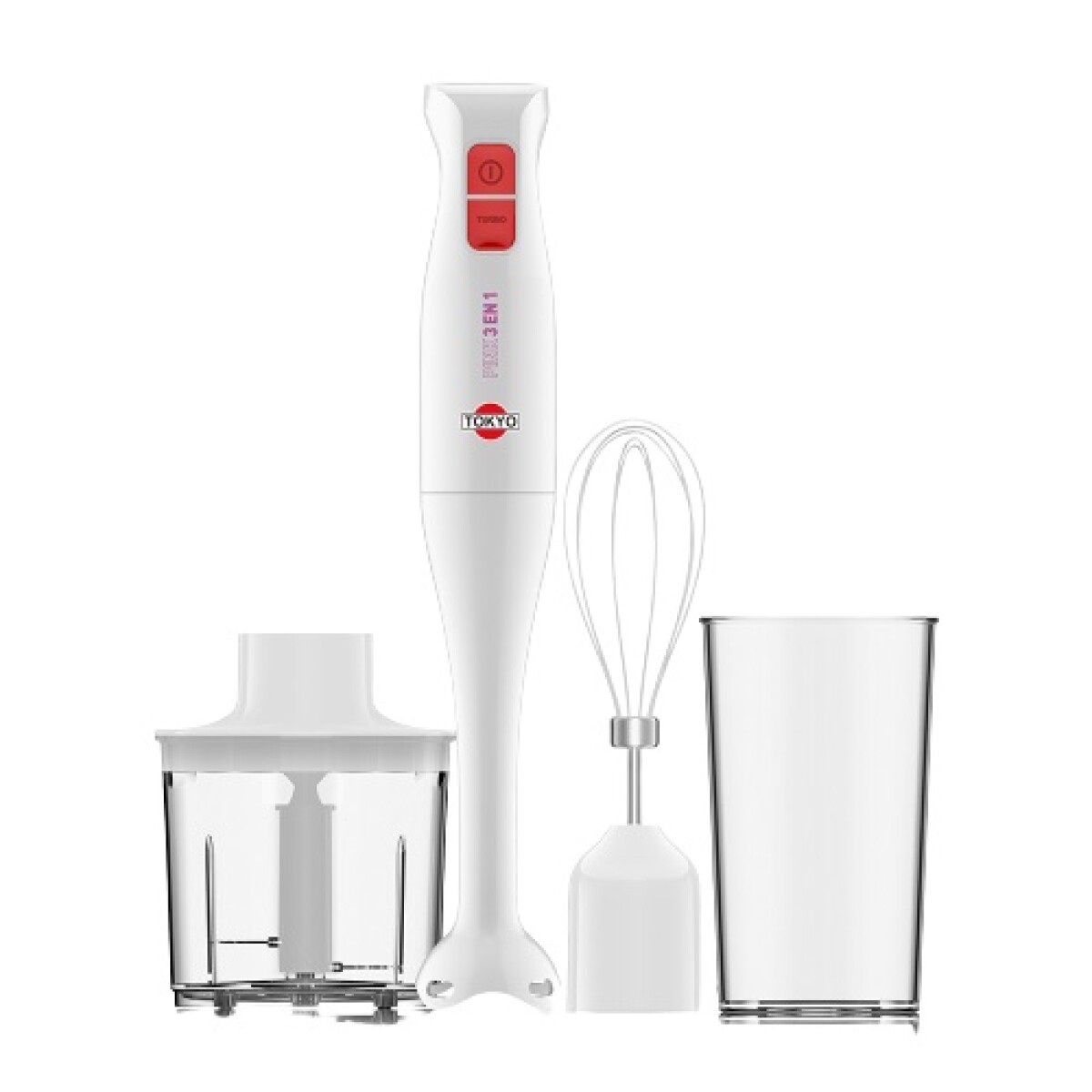 Mixer Tokyo Pink 3 En 1 Pie Con Accesorios 