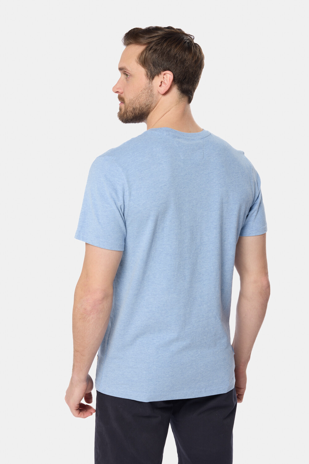 REMERA ESTAMPADA Azul