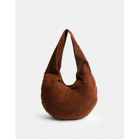 Cartera Cartera Saca Corderoy Chocolate Marron Chocolate