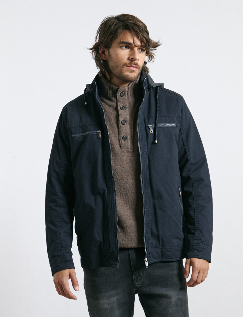 300217 CAMPERA HARRY Azul Oscuro