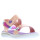 Sandalia LOVE con velcro Nude