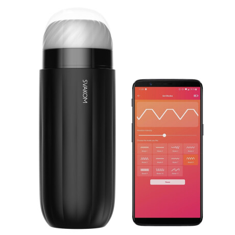 Masturbador Interactivo Svakom Sam Neo Succión, Vibración y Control por App Masturbador Interactivo Svakom Sam Neo Succión, Vibración y Control por App