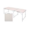 MESA PLEGABLE PORTATIL VALIJA 180X74 BLANCA Mesa Plegable Portatil Valija 180x74 Blanca