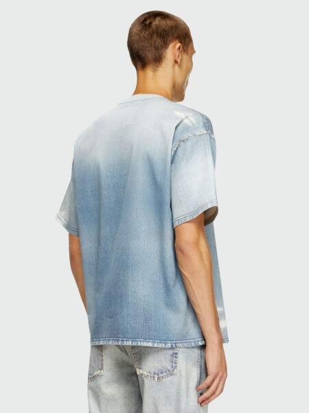 DIESEL - Remera D Box Jogg Blanco