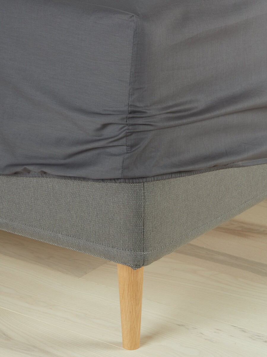 Sábana bajera DAGNY 1 Plaza 90x200x35 gris 