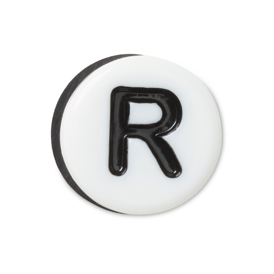 R Tiny Friendship Letter Multicolor