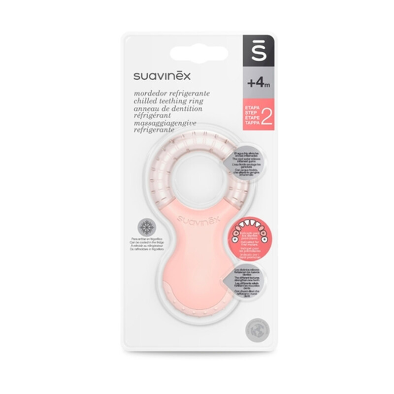 Mordedor Refrigerante para Bebés Suavinex Salmón