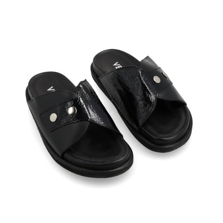 SANDALIAS VENET - CUERO JARDIM NEGRO