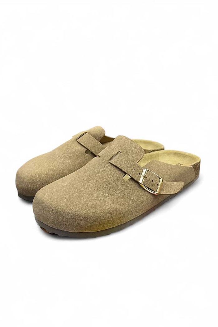 ZUECO BETTINA 1 HEBILLAS BT402 Camel