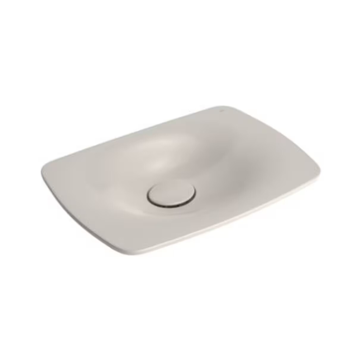 Bacha De Sobreponer Rectangular 50x35 Cm Liquid Barbante Deca 