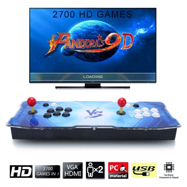 Consola Arcade Multigame, Modelo Classic Arcade Games Station De Outlet OLT CONSOLA ARCADE GAMER PANDORA
