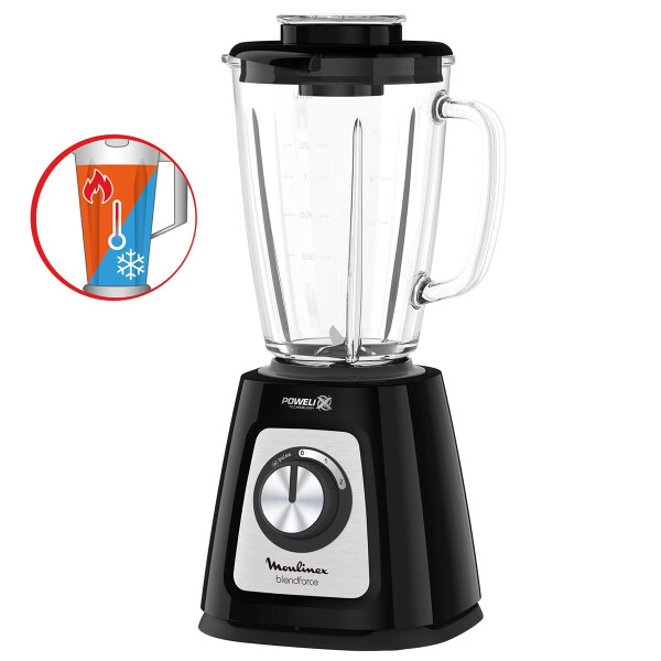 Licuadora Moulinex Blendforce 2v 1.75 L LICUADORA MOULINEX LM435810 NEGRA ******